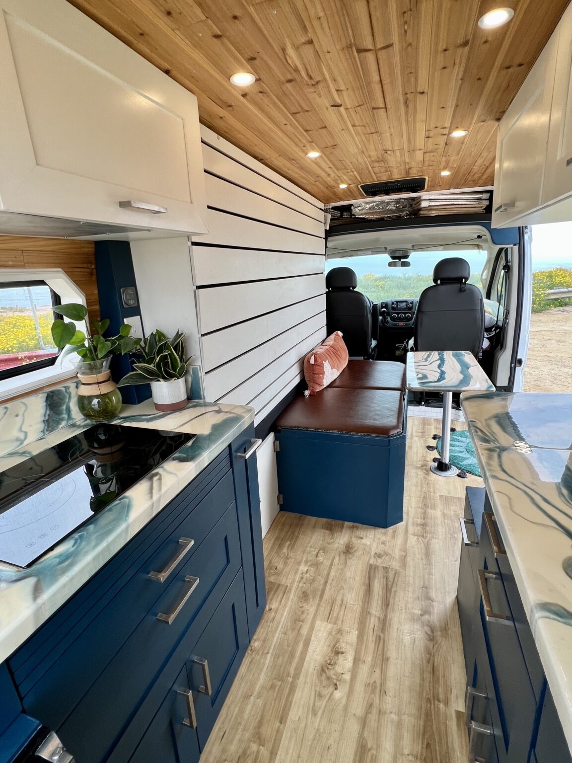 MOTIVATED Custom Pro Build Murphy Bed Promaster 2019 Vanlife Trader