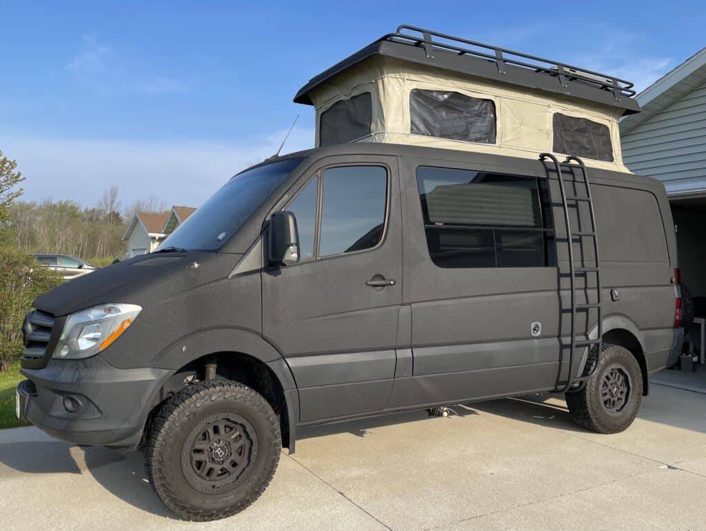 2017 Sportsmobile 4x4 Mercedes Sprinter 2500 Pop Top - Vanlife Trader