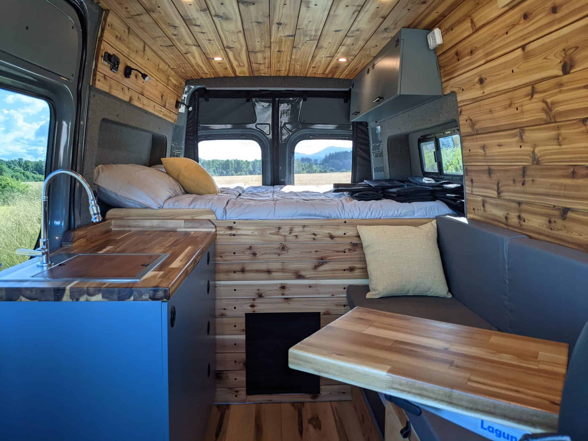 2020 144″ Mercedes Sprinter Campervan w/ flarespace flares. Build by ...