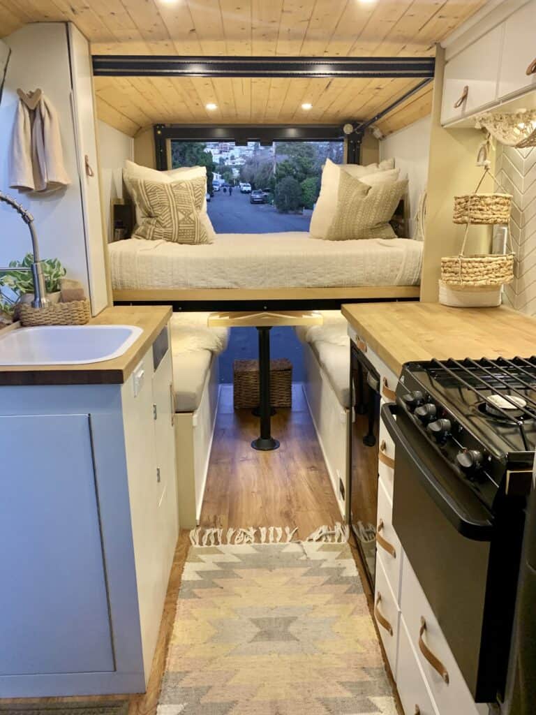 Luxury 2019 Promaster Fully Loaded – Happijac Bed Lift - Vanlife Trader