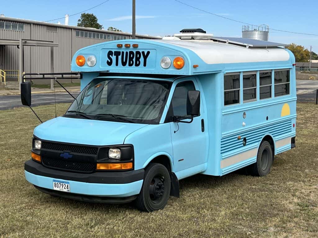Stubby the Short Bus Vanlife Trader