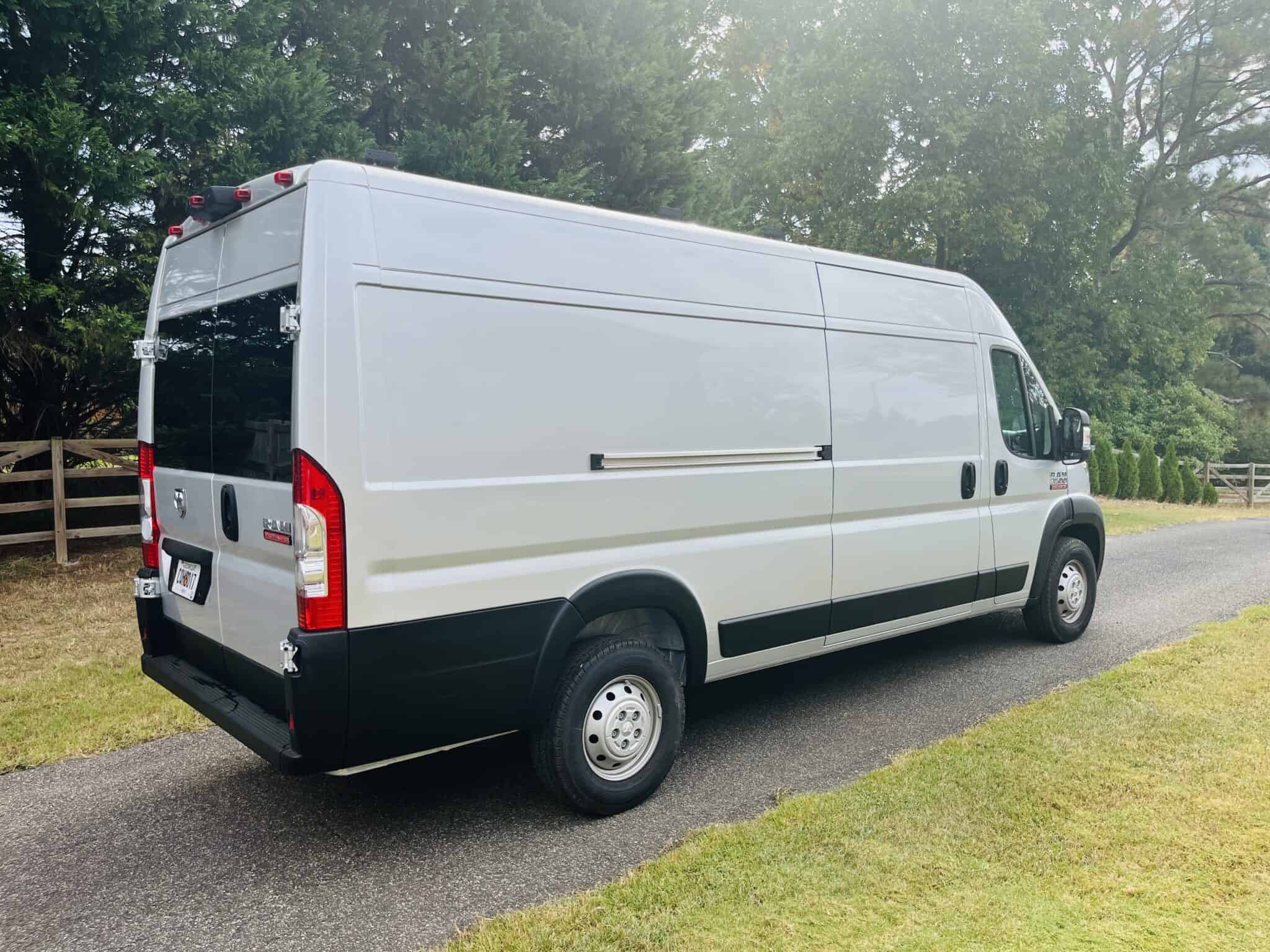 Great starter build!! 2021 Ram Promaster 3500 ready for conversion