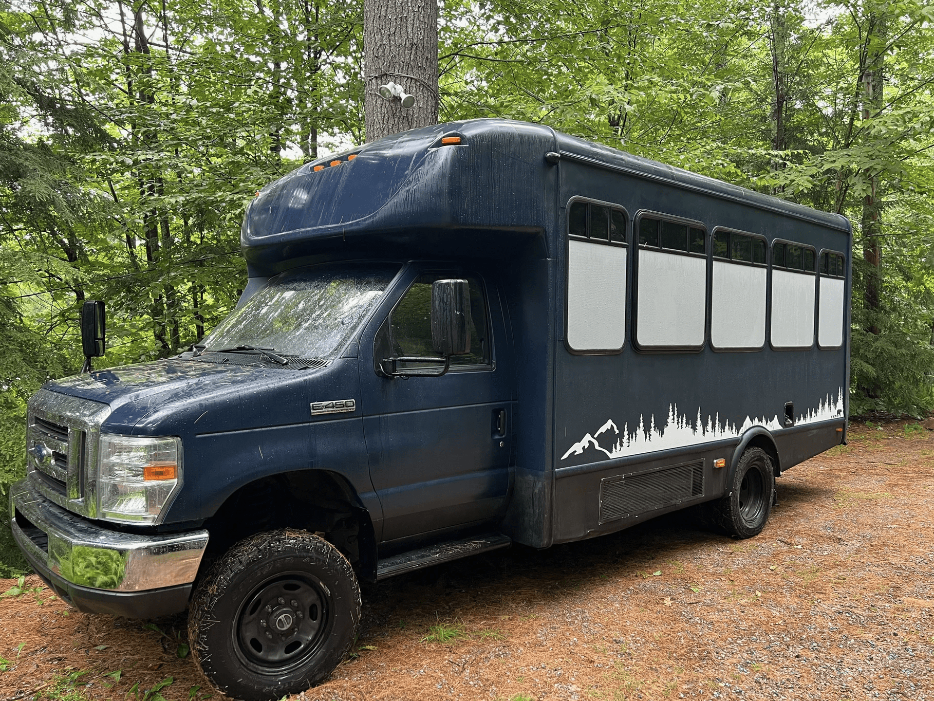 ford e450 shuttle bus conversion