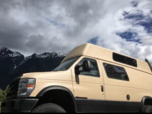 4X4 7.3 diesel Ford E350 ujoint offroad - Vanlife Trader