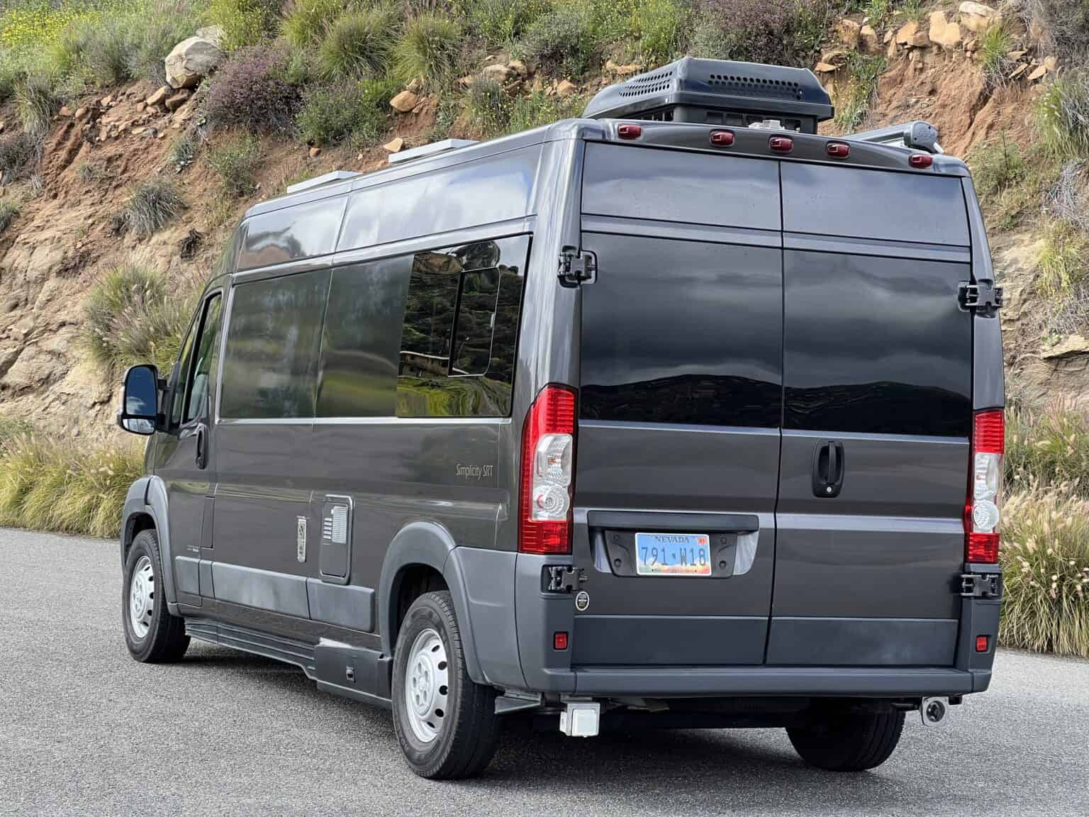 2018 Roadtrek Simplicity converted Promaster Van with Low Miles
