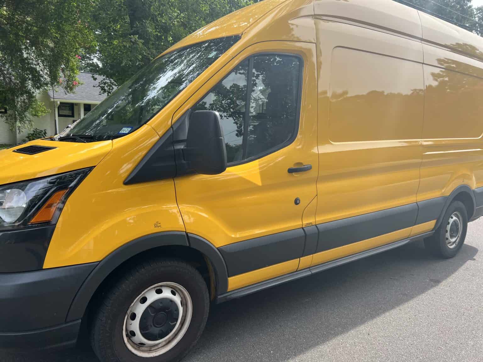 2017 Ford Transit High Roof “little Miss Sunshine” Vanlife Trader 9027