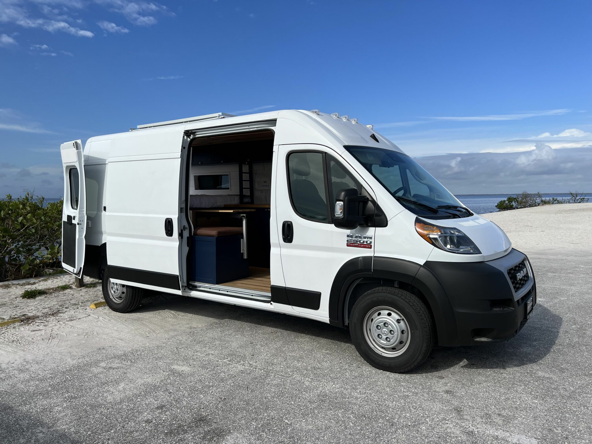 2022 RAM Promaster CUSTOM CONVERSION Toilet, AC, Heater, Showers