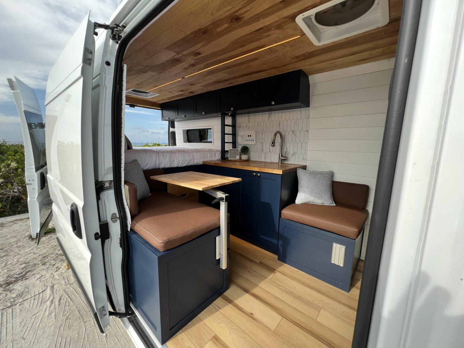 2022 RAM Promaster CUSTOM CONVERSION Toilet, AC, Heater, Showers