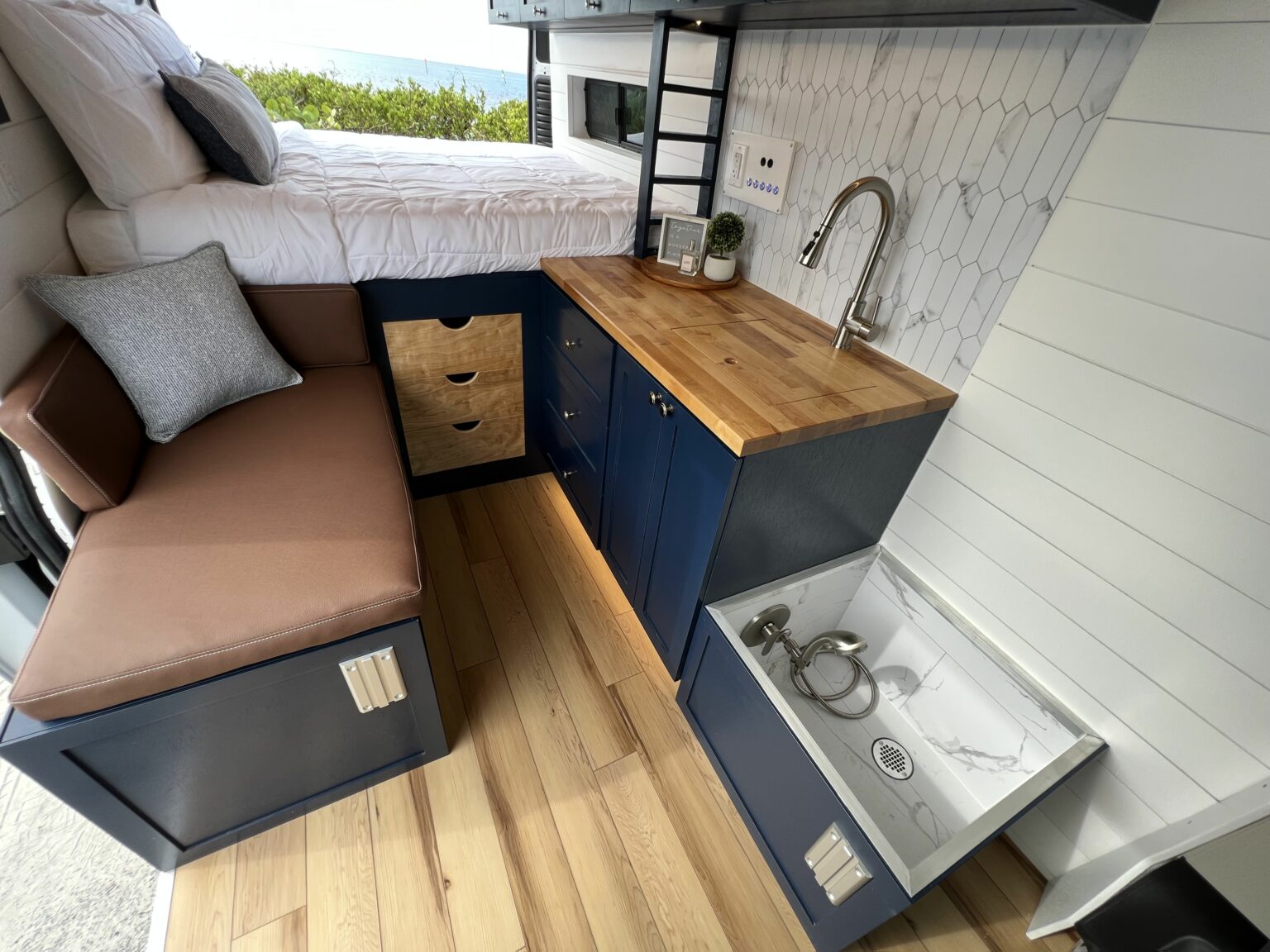 2022 RAM Promaster CUSTOM CONVERSION Toilet, AC, Heater, Showers