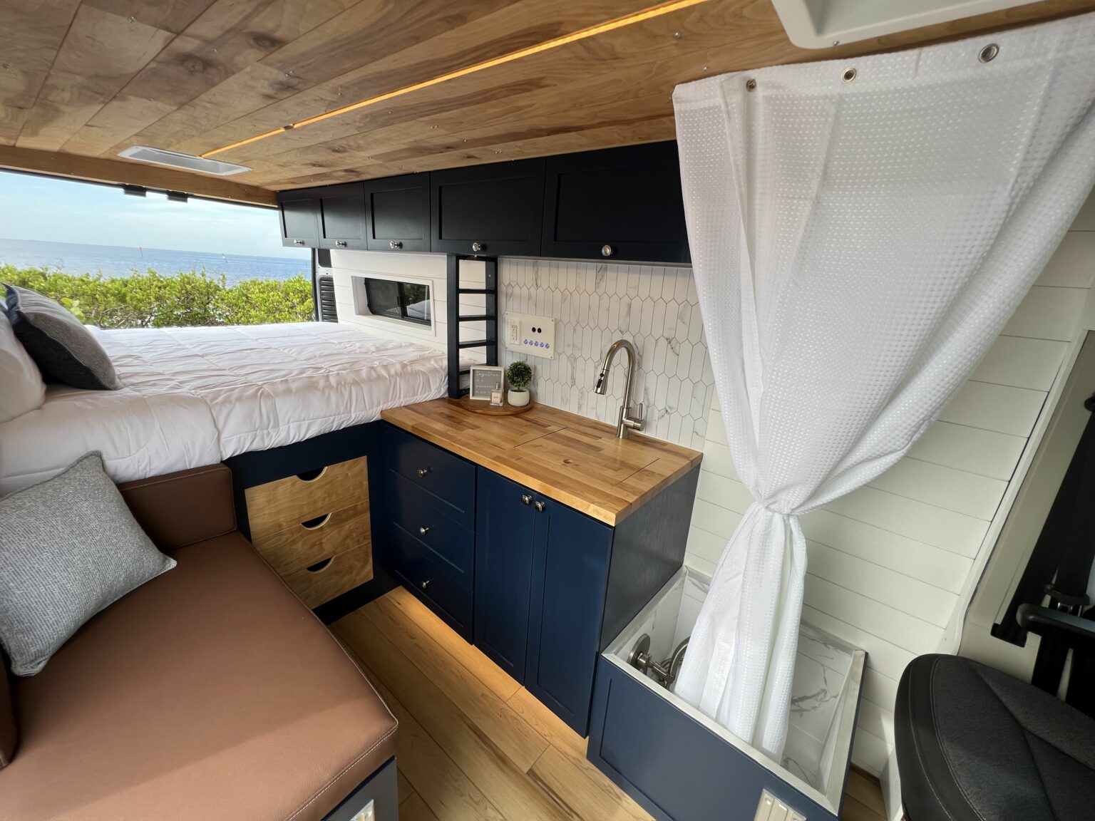 2022 RAM Promaster CUSTOM CONVERSION Toilet, AC, Heater, Showers