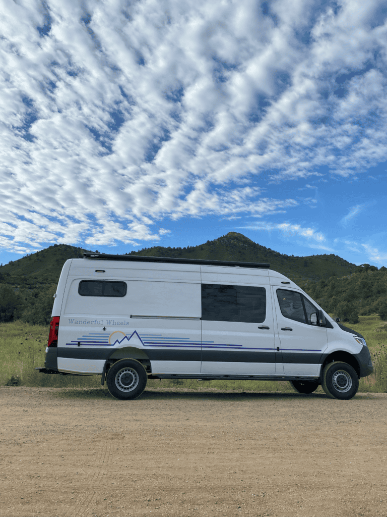 The Wandering AWD Family Sprinter Van! Sleeps 4, seats 4, full off the