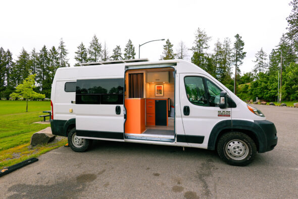 travel vans used