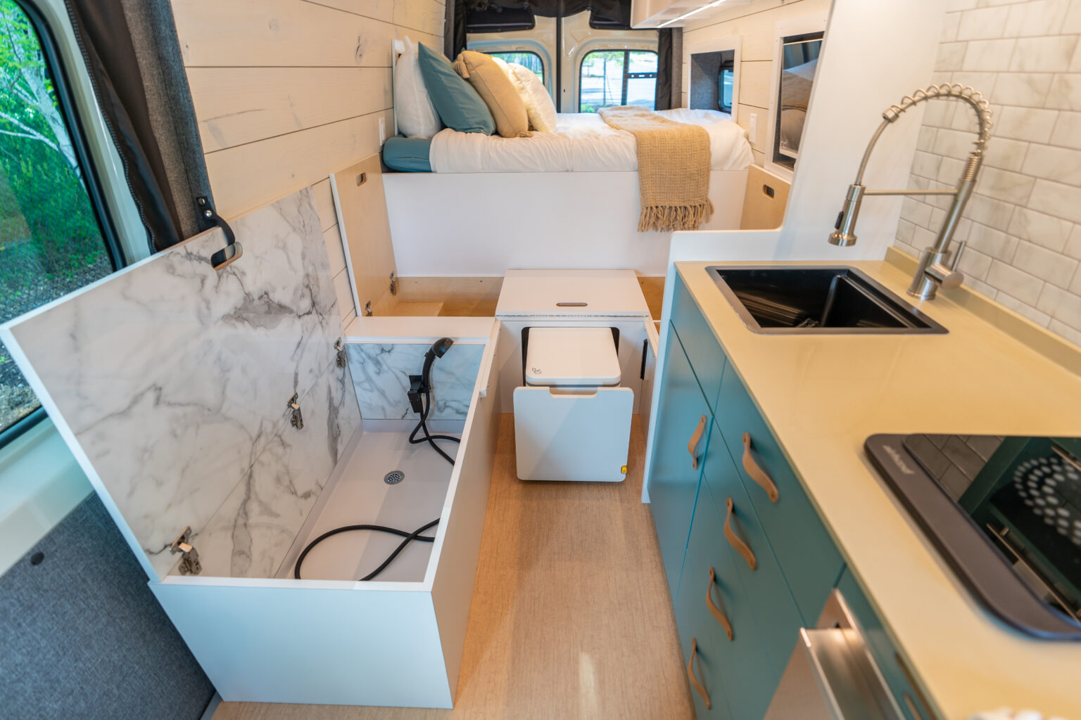 Summit Layout The Summit Layout (Model Van Displayed) - Vanlife Trader