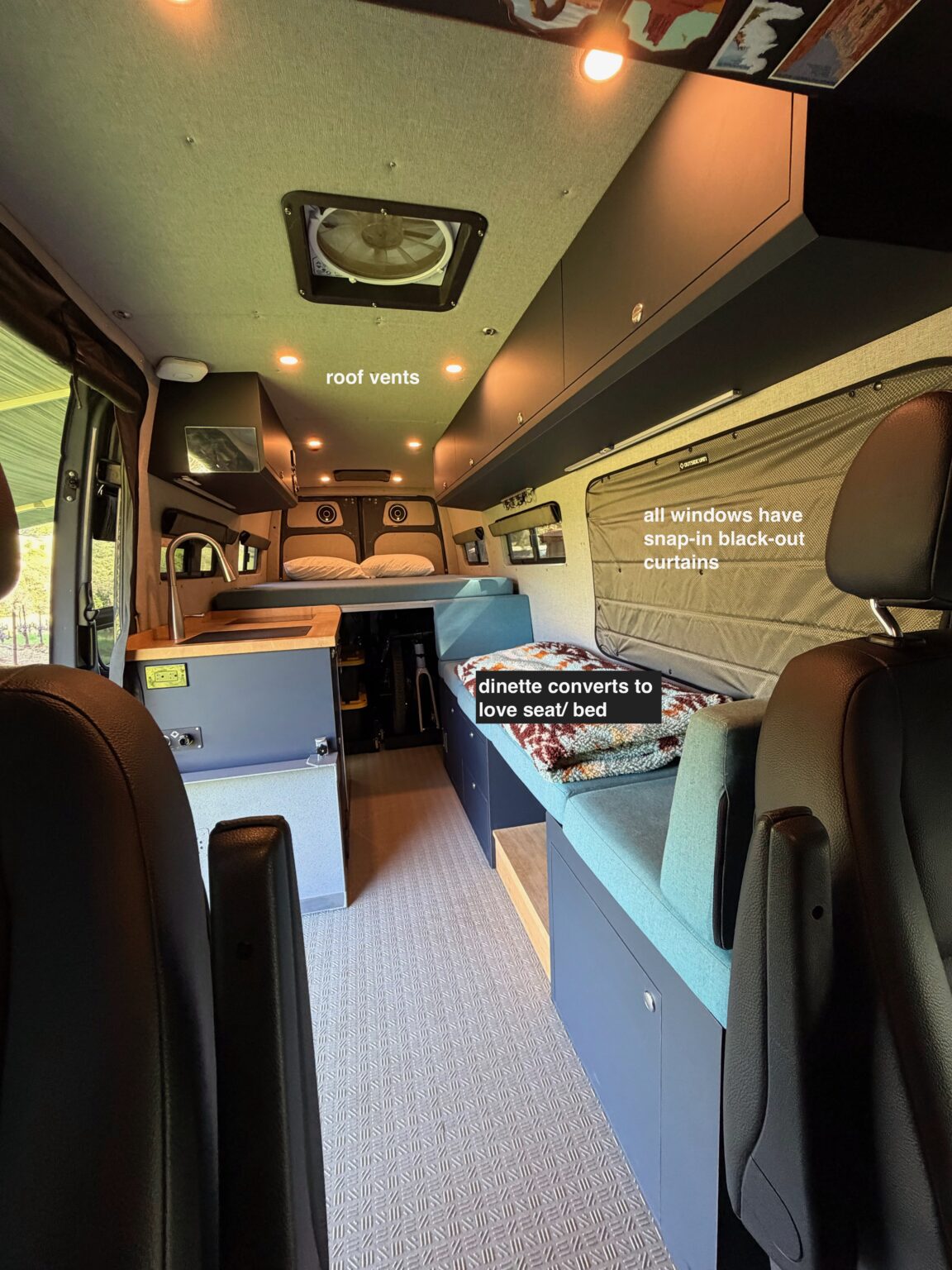 Custom Outside Van Build | 4 x 4 Sprinter Adventure Van | Turnkey ...