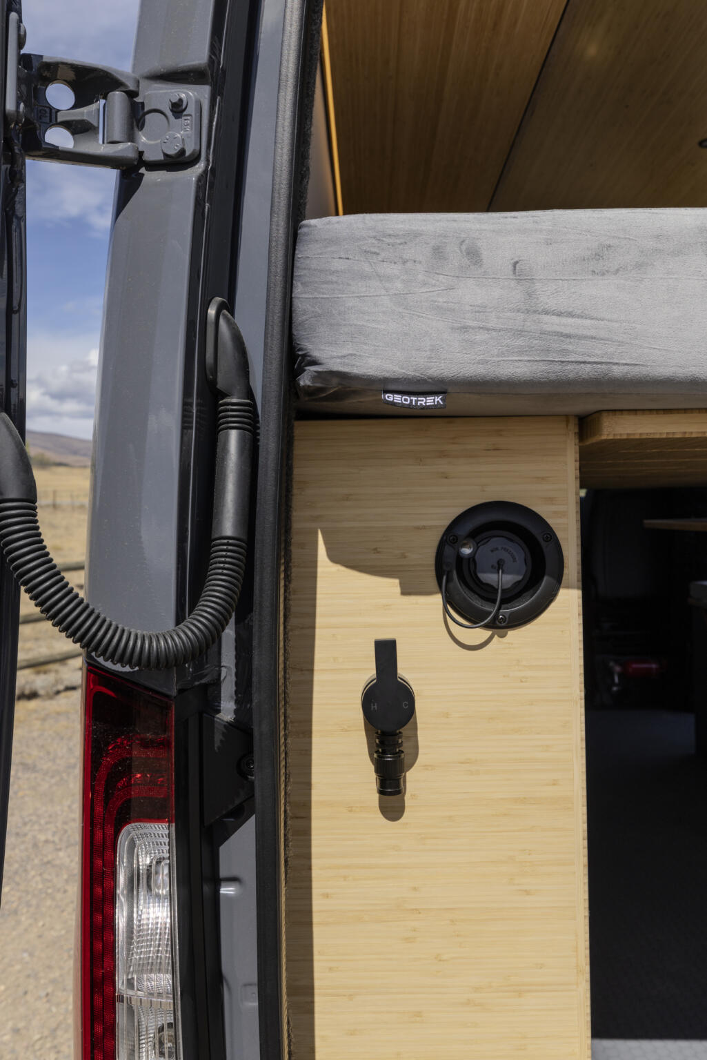 Grey Grid Basic 2026 Geotrek Flatiron #746 Mercedes Sprinter AWD - Vanlife Trader